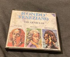 3CDs RONDO’ VENEZIANO THE GENIUS OF VIVALDI MOZART BEETHOVEN