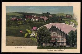 AK Affoltern i. E., Gasthof zum Löwen, Ortsansicht
