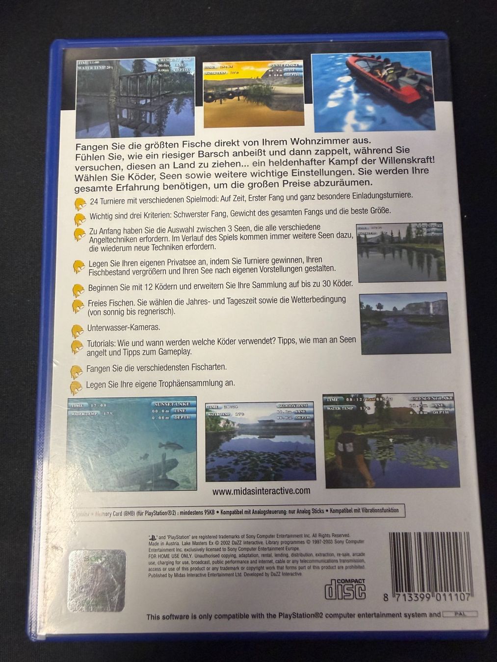 Giochi: Lake Masters Ex - PS2 – Usato da Pont-de-la-Morge venduto da Darfal 2