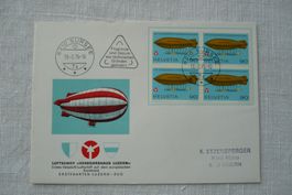1976 Erste CH-Heissluftschiff-Fahrten SBK 564 Start Triengen