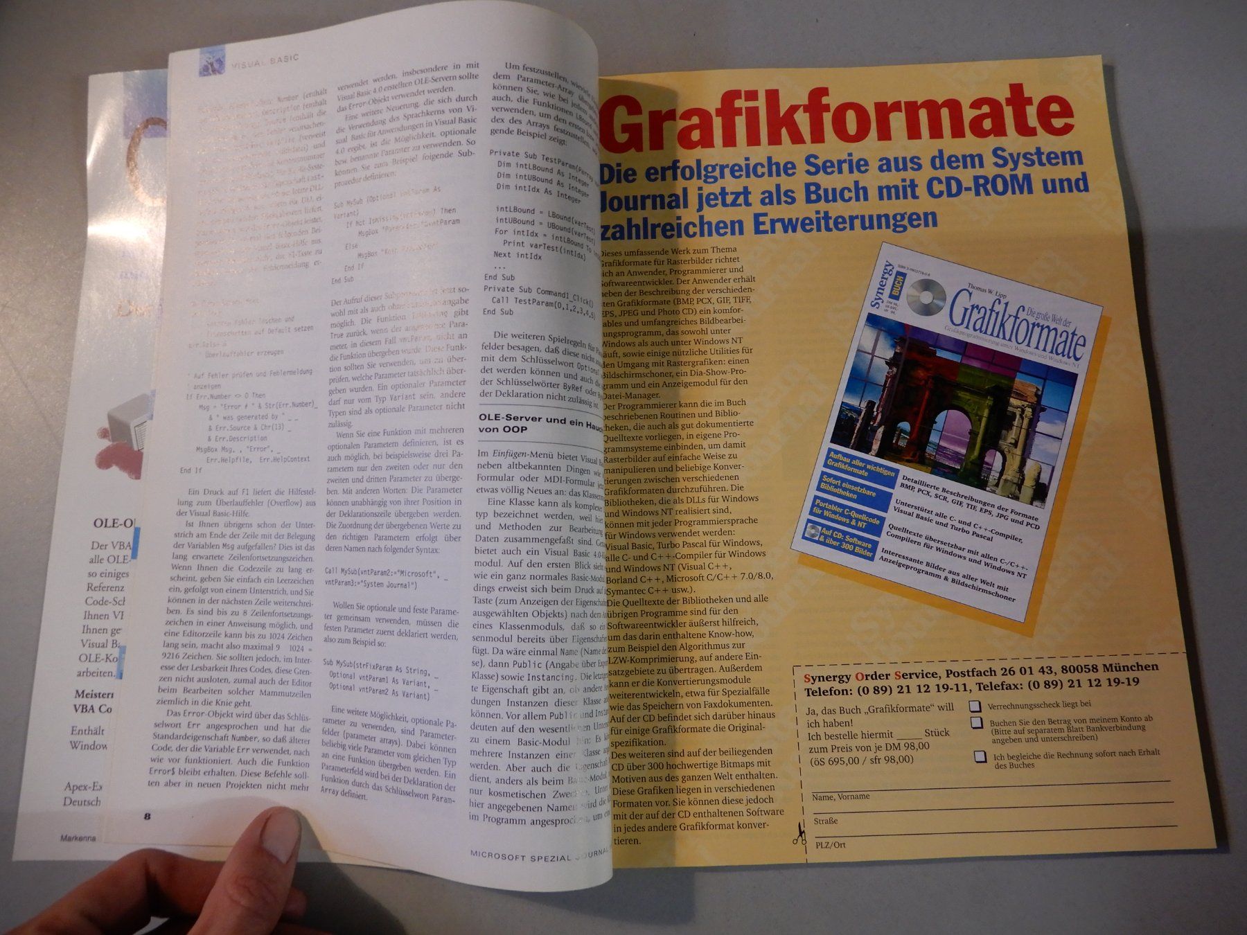 Zeitschriften & Magazine: Microsoft Visual Basic 4.0 Journal – Gebraucht aus Erstfeld von Mario_boe0 3
