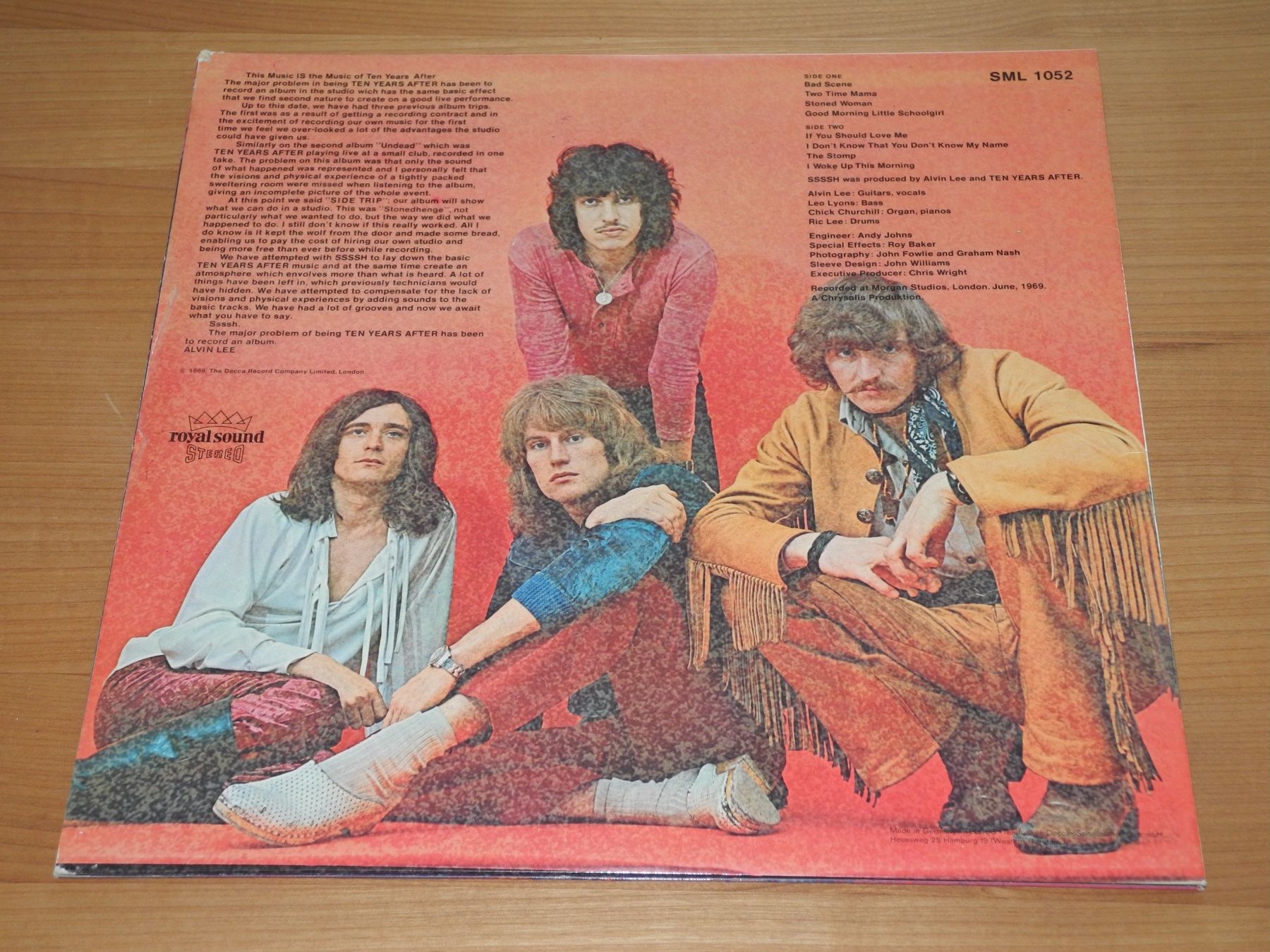 Dischi in vinile: TEN YEARS AFTER: Ssssh. - DERAM - SML 1052 – Nuovo (secondo la descrizione) da Fahrwangen venduto da Swirl2 2