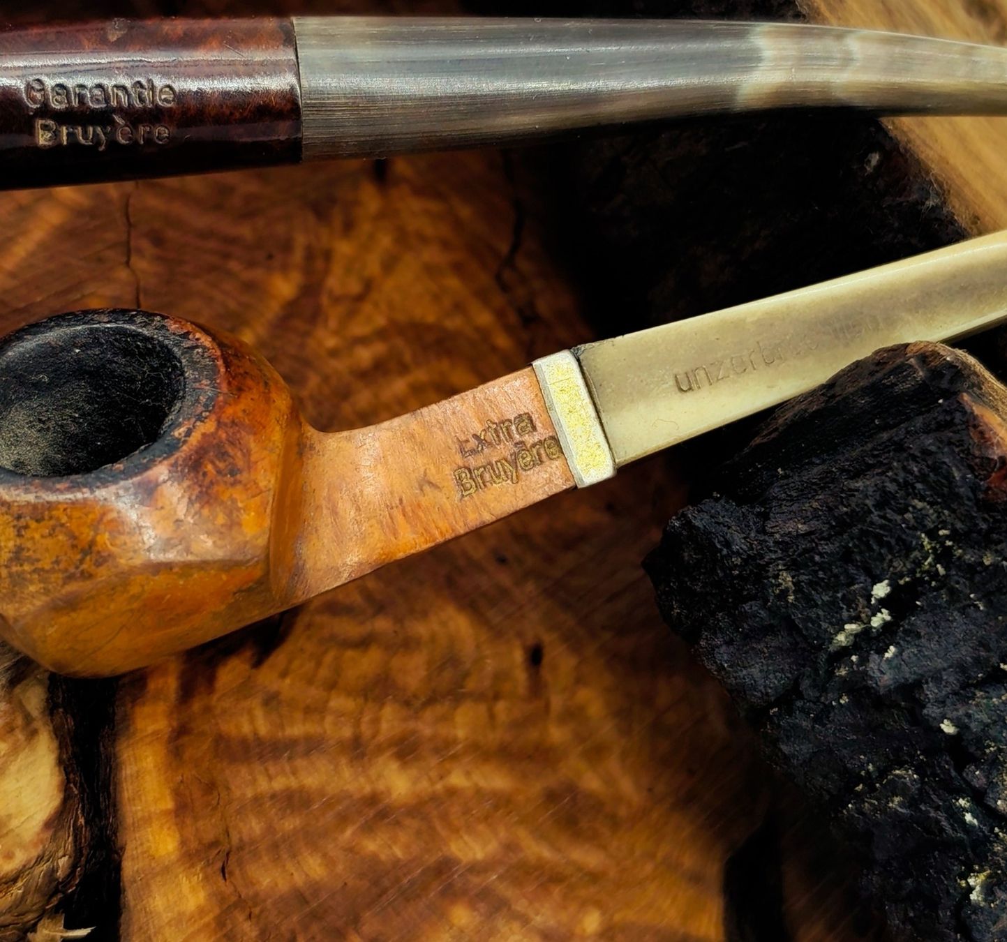 Pipe & Accessori: 2 Pfeifen Set aus Bruyère ohne Marken – Usato da Arlesheim venduto da Premius_1 2