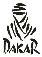 DAKAR Aufkleber Grossformatt