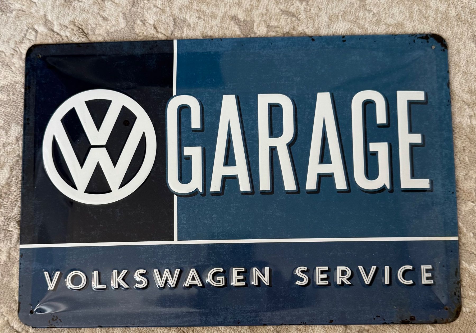 Volkswagen Ecriteaux: Schild Metall, Volkswagen – D'occasion à Wohlen AG par thr_t5x8