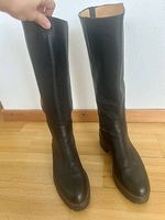 Trumans Lederstiefel schwarz  Gr. 38  rahmengenäht (neu)