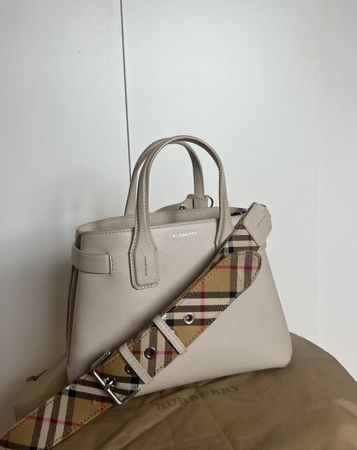 BURBERRY Banner tote Beige