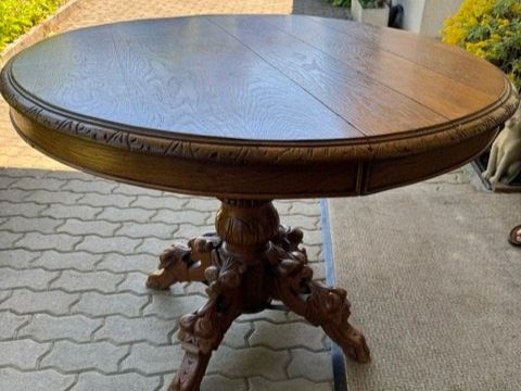 Tische: Wunderschöner Massivtisch oval – Gebraucht aus Remetschwil von Danilo123