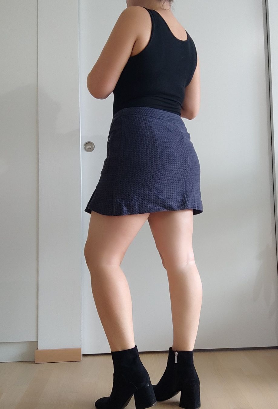Gonne: Jupe bleu taille L – Usato da Bellevue venduto da xuxana 1