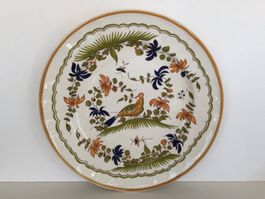 VIEUX MOUSTIERS Assiette en céramique / keramik Teller