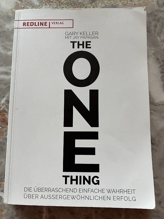 Libri: The ONE Thing - Gary Keller mit Jay Papasan – Usato da Beckenried venduto da lww_25tg