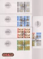 PP-FDC-Serie 1993. Mit 4-er-Block's.