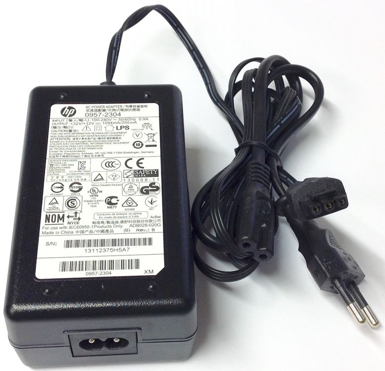 HP 0957-2304 AC Power Adapter externes Netzteil +32v/+12v (Gebraucht ...