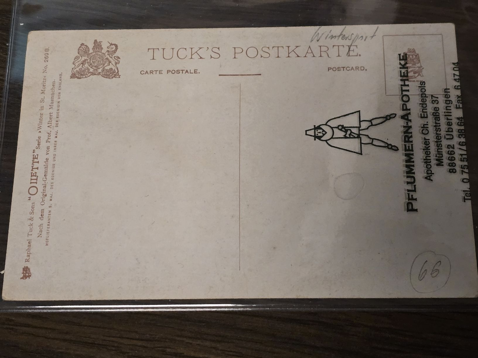 Cartoline postali: Alte Ansichtskarte St. Moritz, Wintersport, Albert Maennchen – Usato da BADEN venduto da Sprinz 1