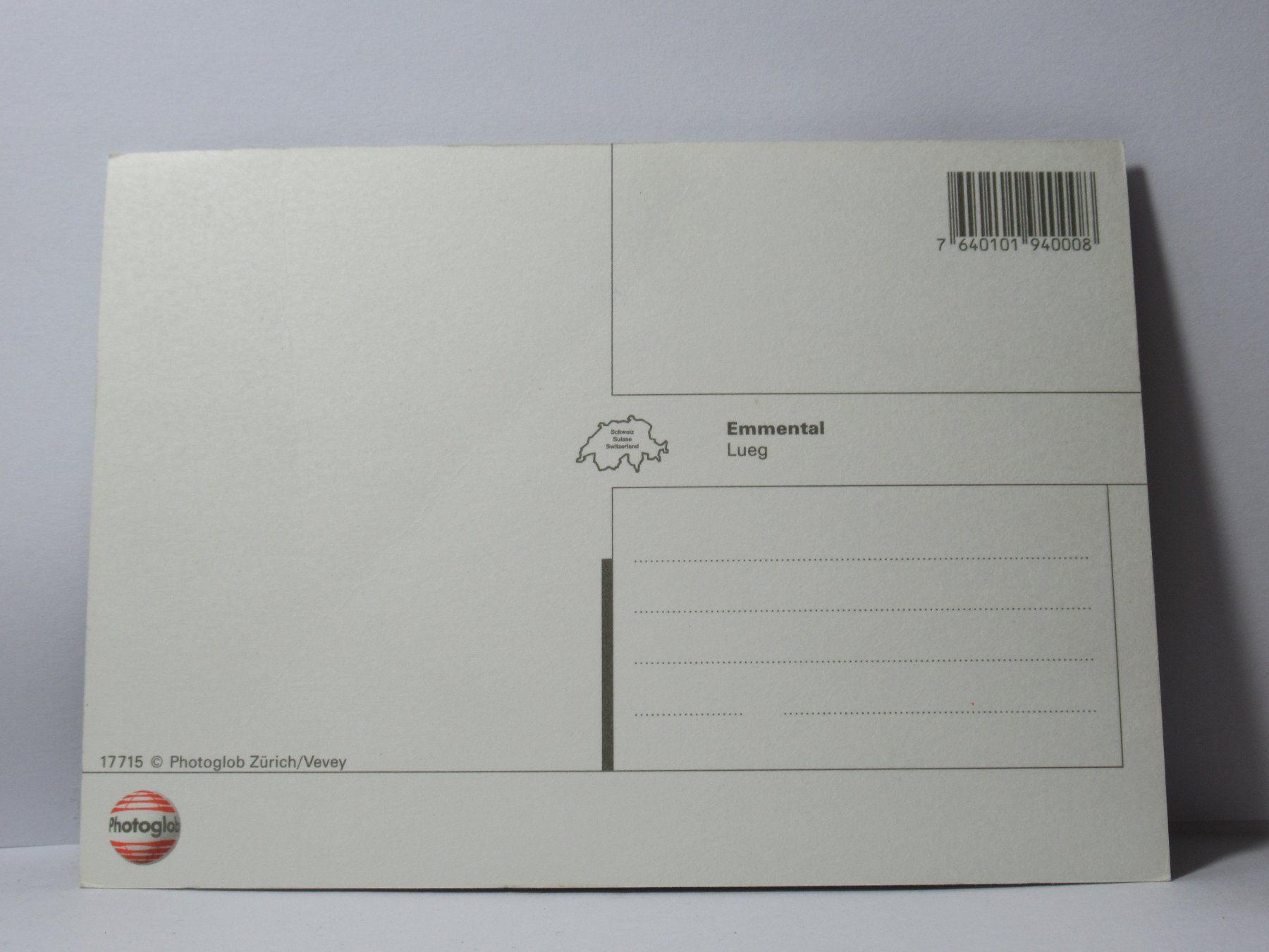 Cartes postales: Emmental Lueg – Neuf (Voir description) à Grenchen par Bluemchen1900 1