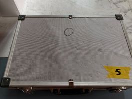 Aluminium Koffer leer gute Grösse 42cm