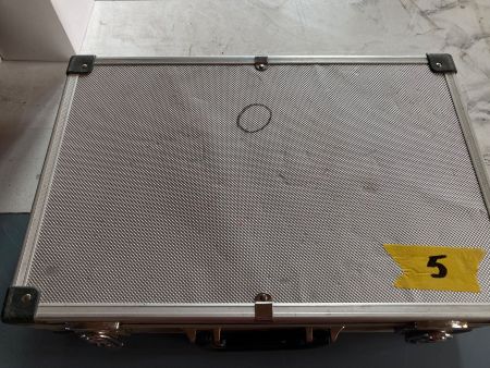 Aluminium Koffer leer gute Grösse 42cm
