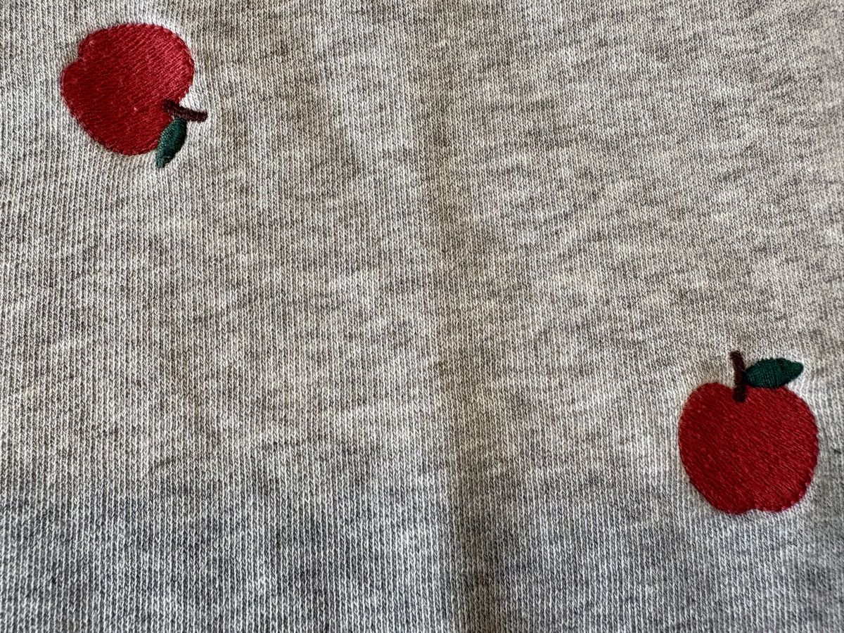 Kate Spade Maglioni & Felpe: KATE SPADE Pullover grau Apfelmuster Grösse L kurzarm – Usato da Zürich venduto da nadin.nadin2 1