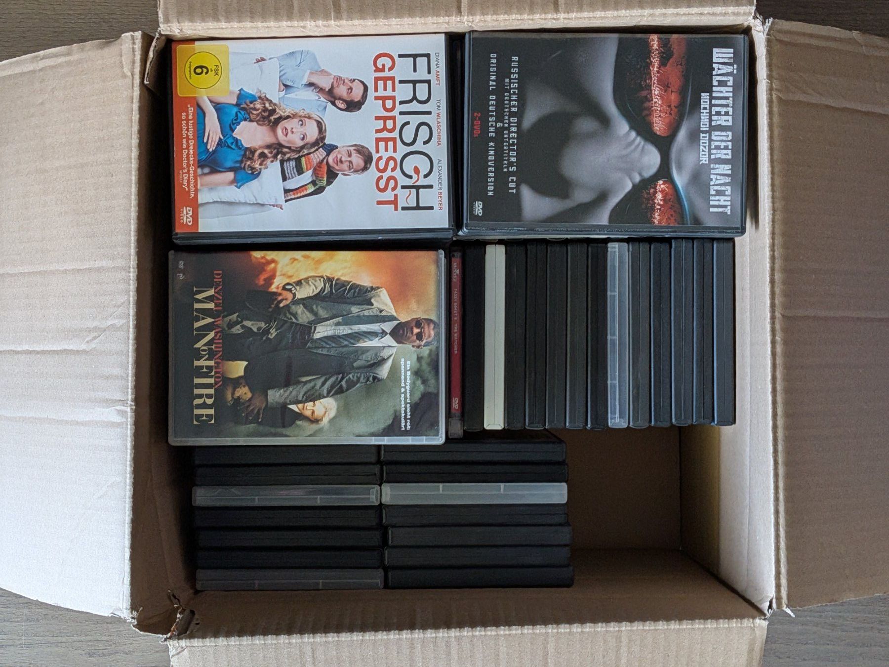 Alle DVDs: DVD Sammlung (80 DVDs) – Gebraucht aus Port von gecotom