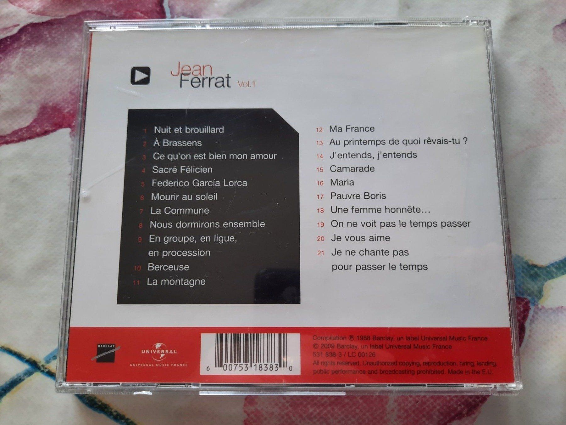 CDs: CD Jean Ferrat - Master série – D'occasion à Pully par bro_n52j 1