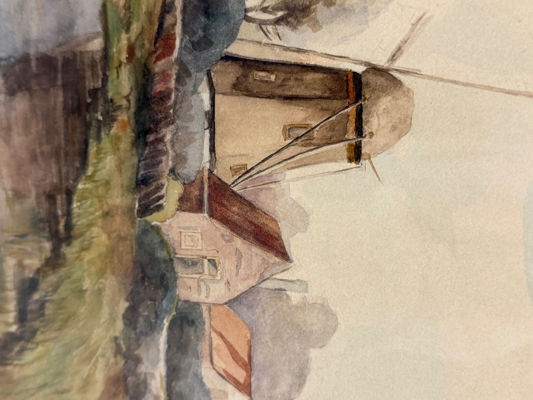 Gemälde: Antike Malerei Landschaft – Gebraucht aus Basel von PAUL_ART 6