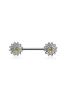 Nippel Barbell Margerite