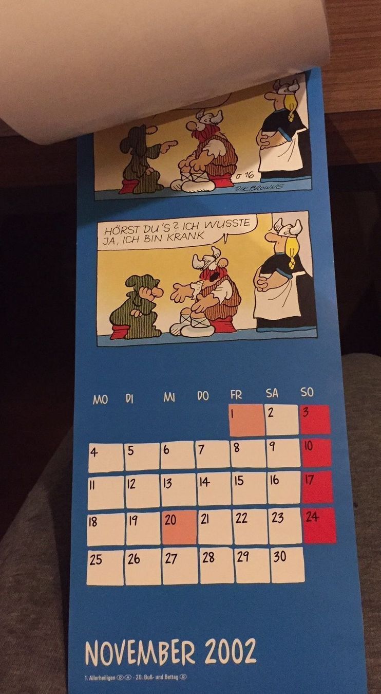 Fumetti: Hägar Kalender von 2002. Toll! – Nuovo (secondo la descrizione) da Schöftland venduto da Las-vegas 2
