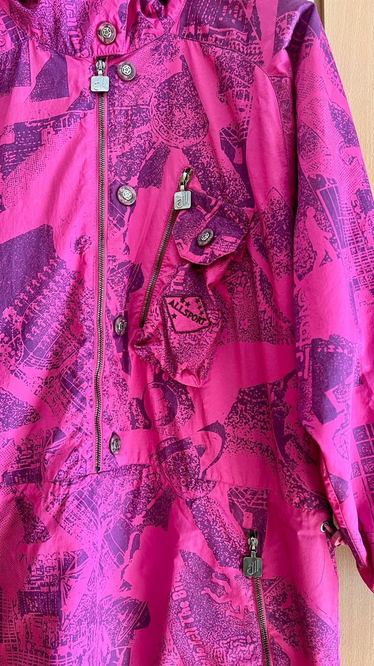Allsport Giacche: Vintage Windbreaker Jacke M pink – Usato da Therwil venduto da blubblubblubb 5
