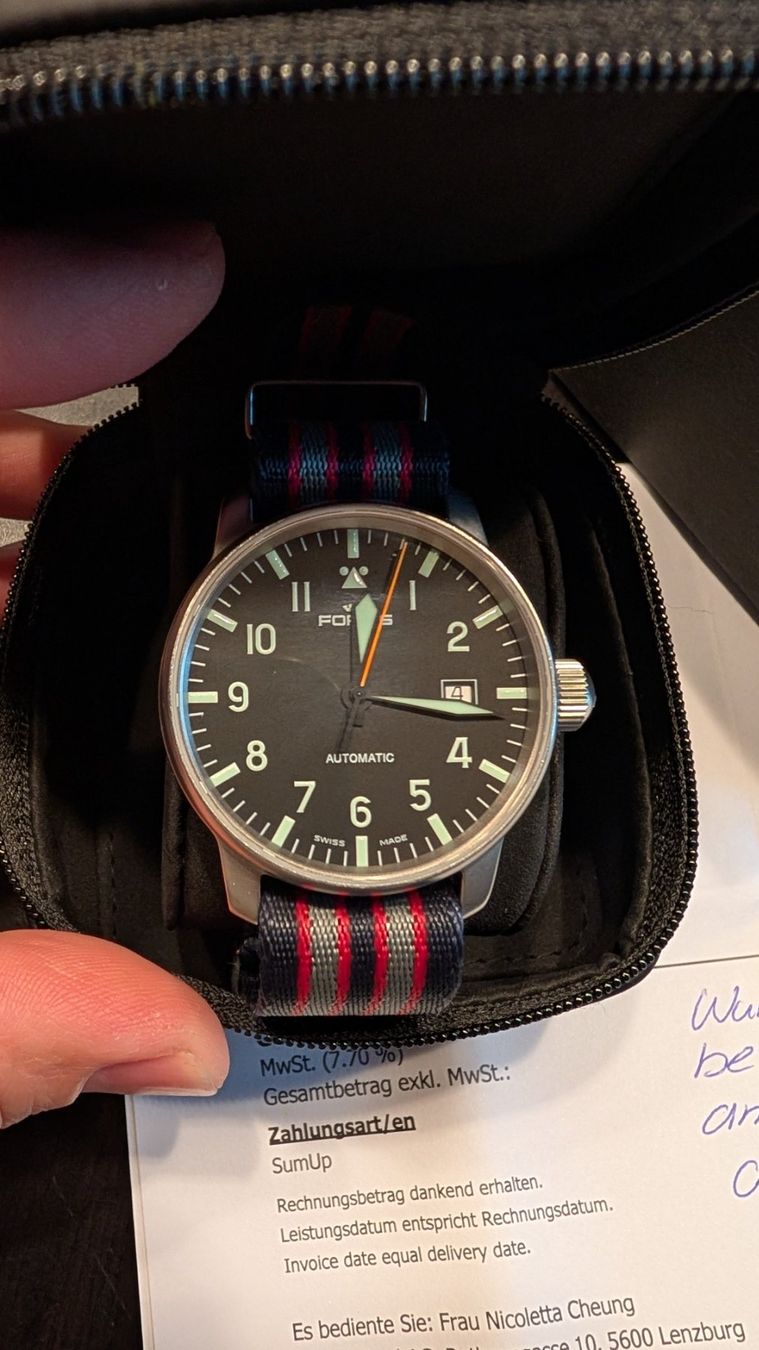 Fortis Uhren: Fortis Fliegeruhr – Gebraucht aus Rudolfstetten von mar_dq26