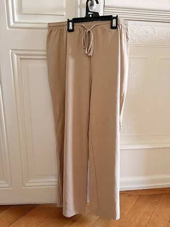Pantalon fluide beige H&M  taille M