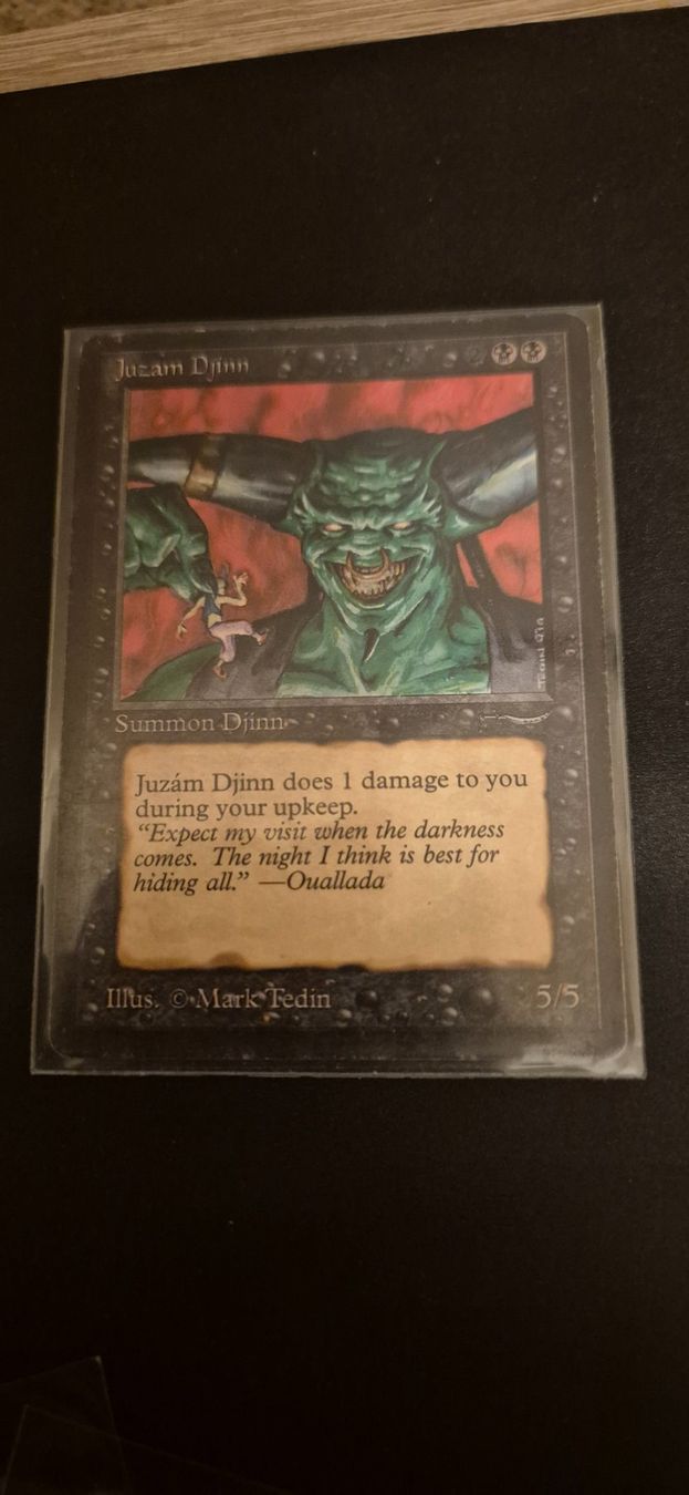 Magic The Gathering Carte collezionabili: Magic  Juzam Djinn – Usato da Genève venduto da Bayoushi 2