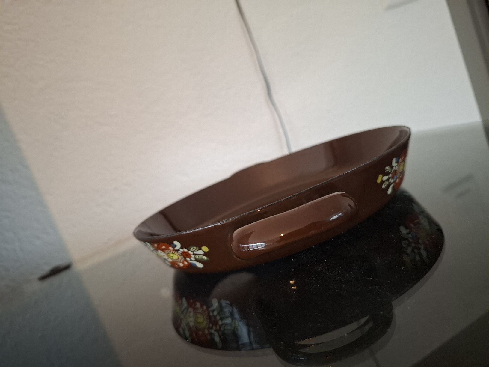 Servierplatten: Plat à œufs en email Sigg – Gebraucht aus Moutier von Carambaaa 2