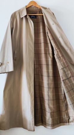 BURBERRY Mantel Trenchcoat Gehrock Novacheck Futter Gr.42