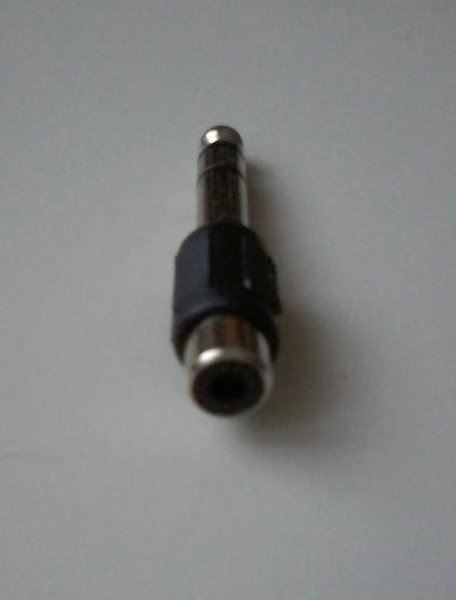 Adattatori: Adapter Cinch / Klinke 6,3 mm stereo – Nuovo (secondo la descrizione) da Basel venduto da SchoenesWetter 1