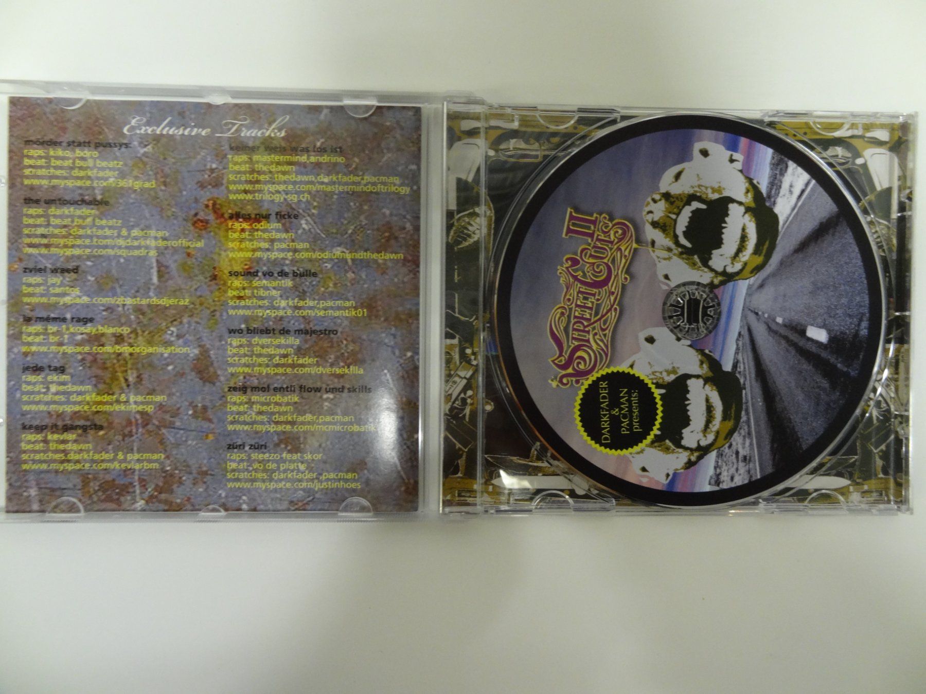 CD: Street Cuts II - Darkfader & Pacman CD - – Usato da luzern venduto da musicandart 2