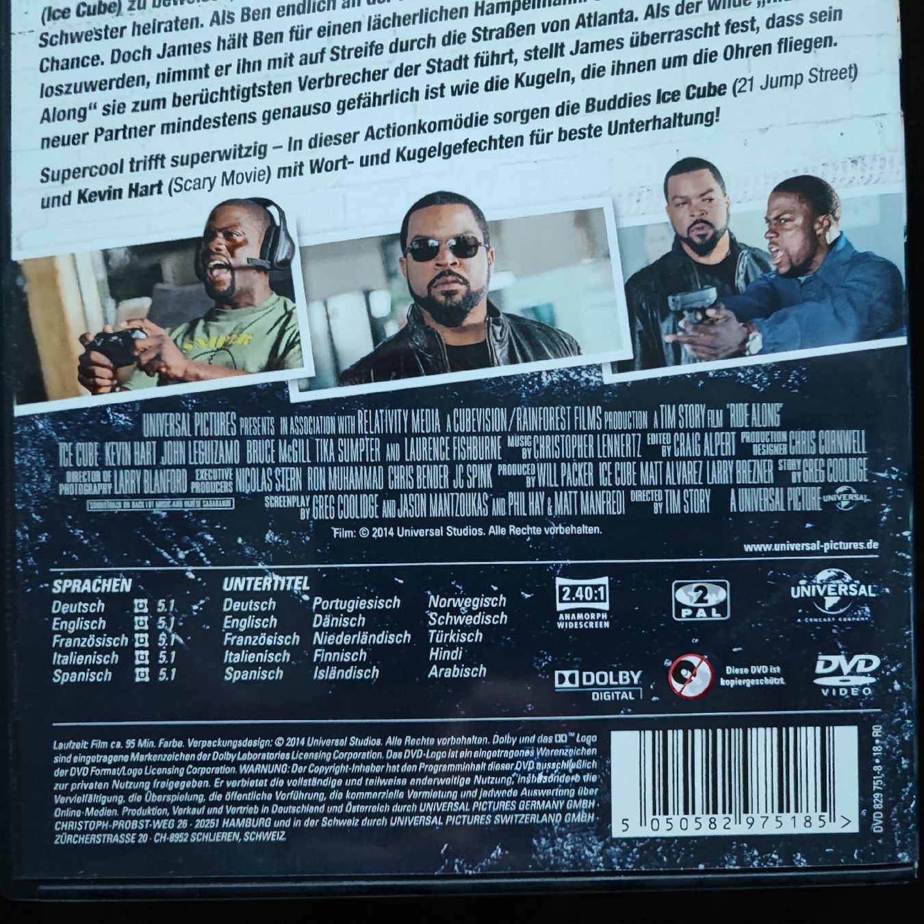 Tutti i DVDs: Ride Along DVD - Actionkomödie mit Ice Cube – Usato da Dübendorf venduto da kb86_MOVIE 2