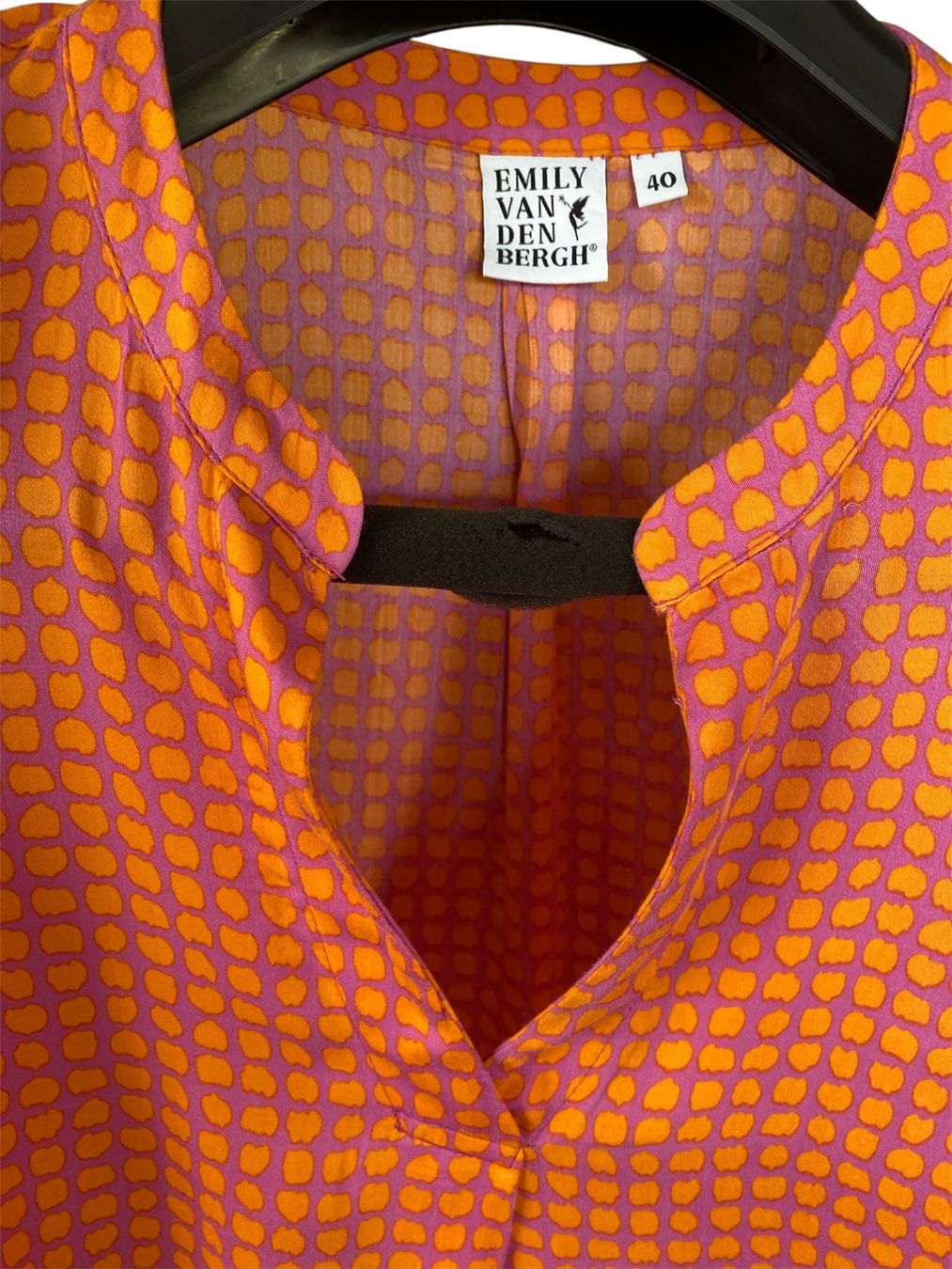 Emily van den Bergh Camicette: EMILY VAN DEN BERGH Bluse Viskose kurzarm Gr. 40 – Usato da Besazio venduto da lionheart63 1