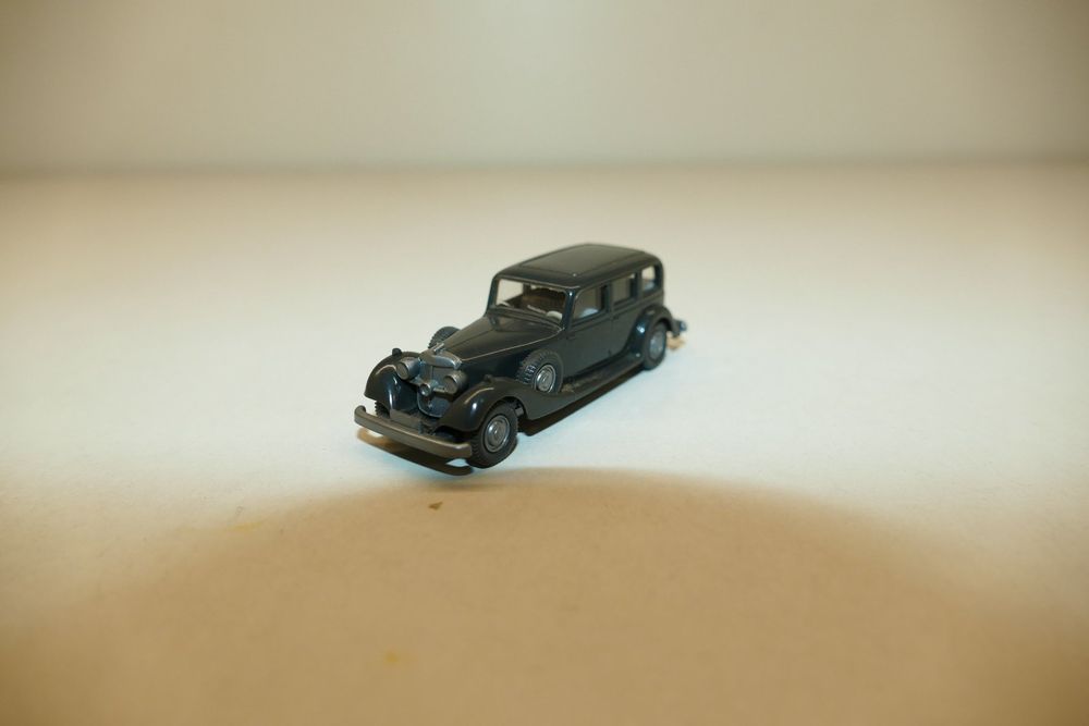 Horch 855 Roadster Western Models 1/87 – Métal Blanc, En Boîte Avec Défaut