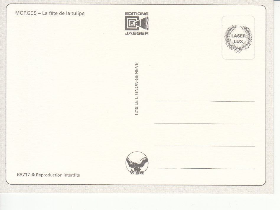 Cartoline postali: Morges um 1995 – Usato da Bürglen TG venduto da StampGraf 1
