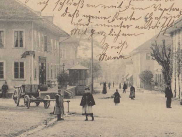 Cartoline postali: AK Gruss aus Herzogenbuchsee 22.05.1905 – Usato da Kirchberg BE venduto da Mgh 1