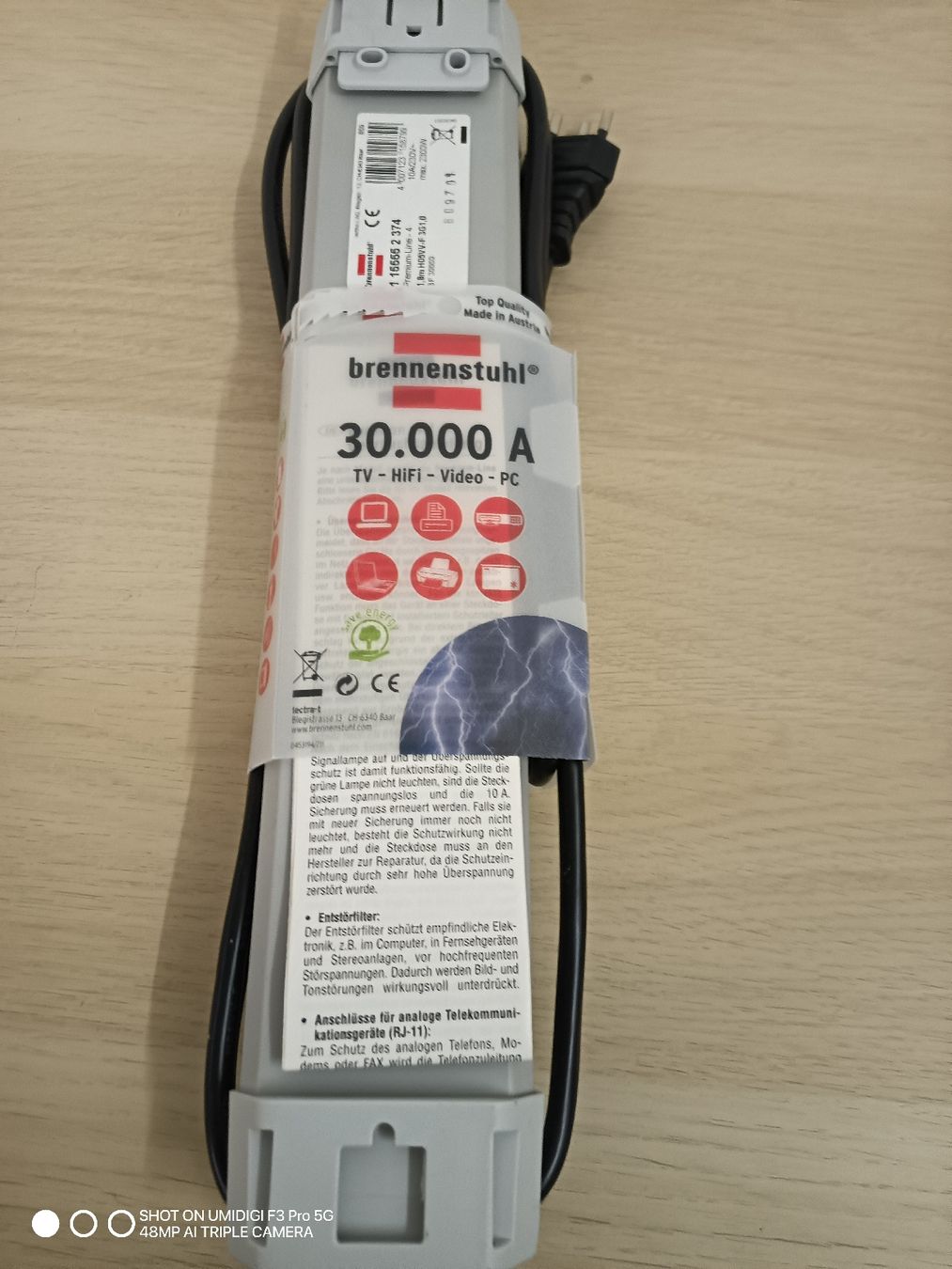 Stecker: Strom Adapter Steckleiste mit 5 Verteiler  – Neu (gemäss Beschreibung) aus Aarwangen von to-hirschi 2
