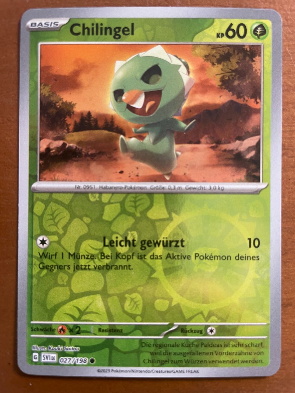 Pokémon Sammelbilder & Trading cards: Pokemon Chilingel Reverse (Versand gratis) – Neu (gemäss Beschreibung) aus Chur von Angerson