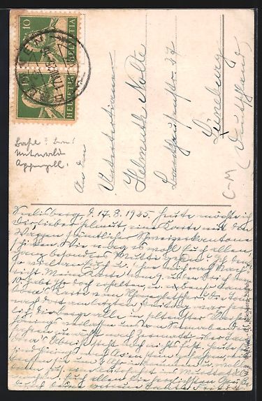 Cartoline postali: Zürich, Kantonswappen der Schweizerisch – Usato da Berlin venduto da bartko-reher 1