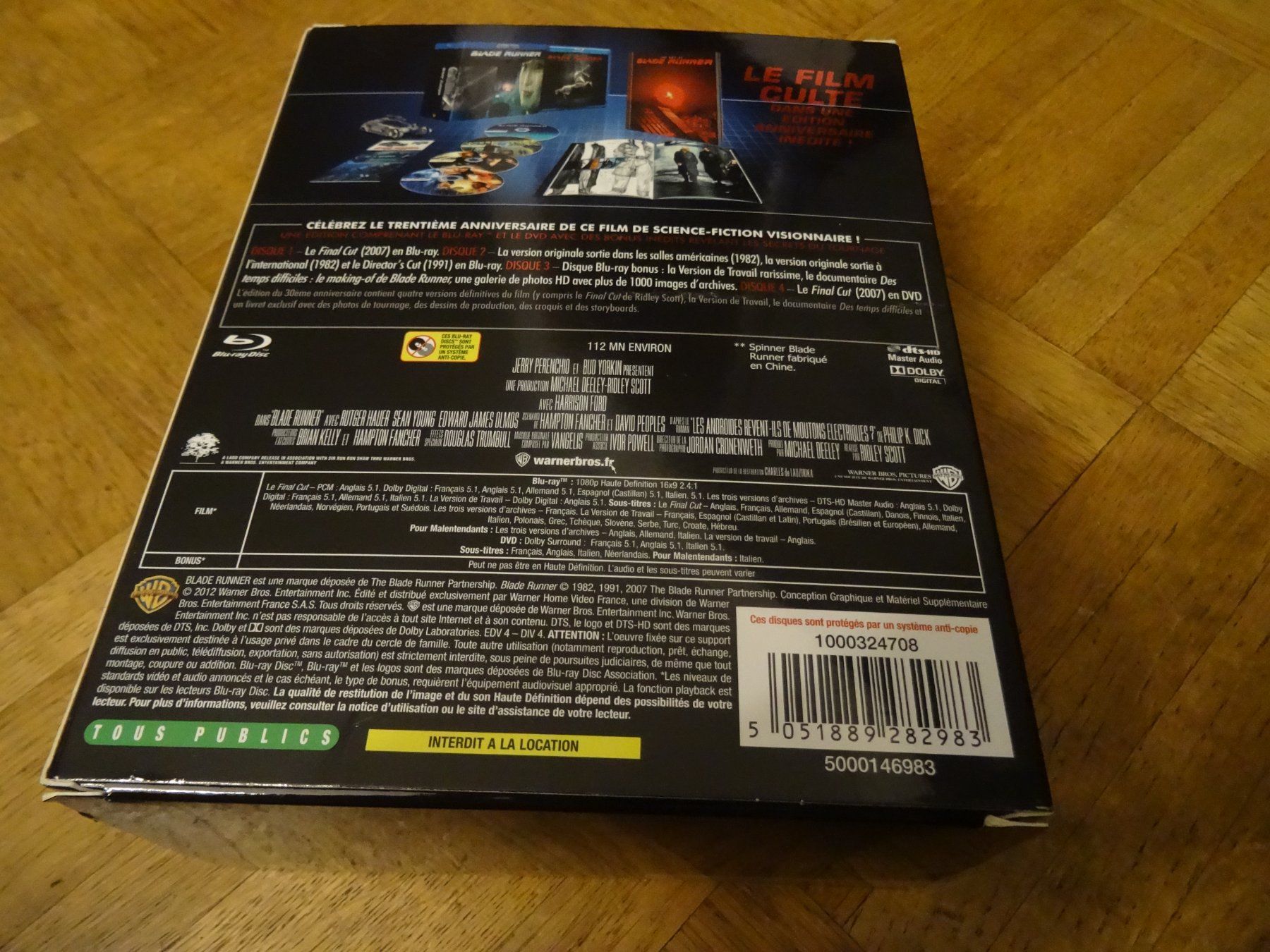 Alle DVDs: Blade Runner Collector Edition Blu-ray DVD – Gebraucht aus Olten von Disc-Verkauf 1
