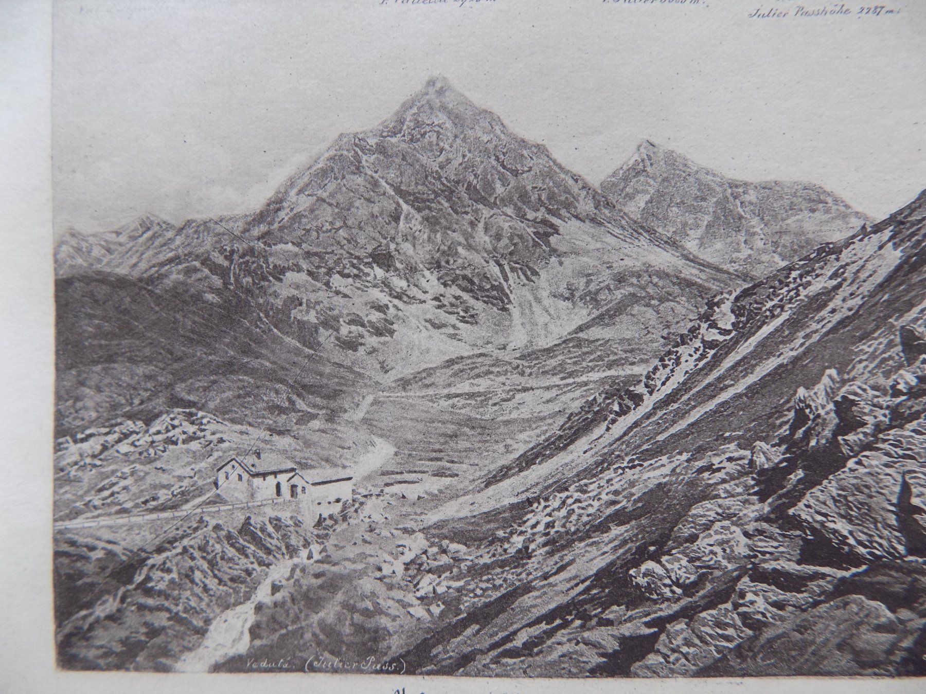 Incisioni: Julierpass Veduta 2240m – Usato da Risch venduto da Rischli15 3