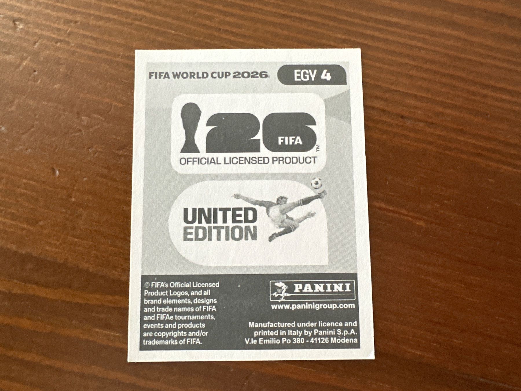 Panini Carte collezionabili: Panini EGY 4 FIFA World Cup 2026 – Nuovo e nell'imballaggio originale da Würenlos venduto da gtvlady_82 1