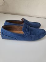 Blue Suede Pier One Loafers Size 40 - Perfect for Summer!
