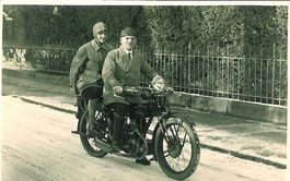 Motorrad Oldtimer 1928  Motascoche ? wo ?  Motiv