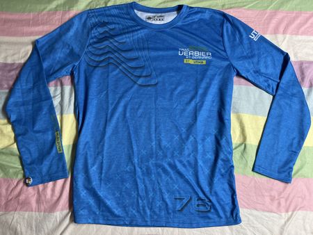 Trail Verbier St-Bernard Shirt blau Grösse M neuwertig