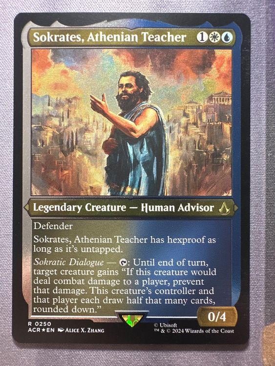 Sokrates, Athenian Teacher (Greek) (Serial Numbered) [Assassin's Creed] main image 1